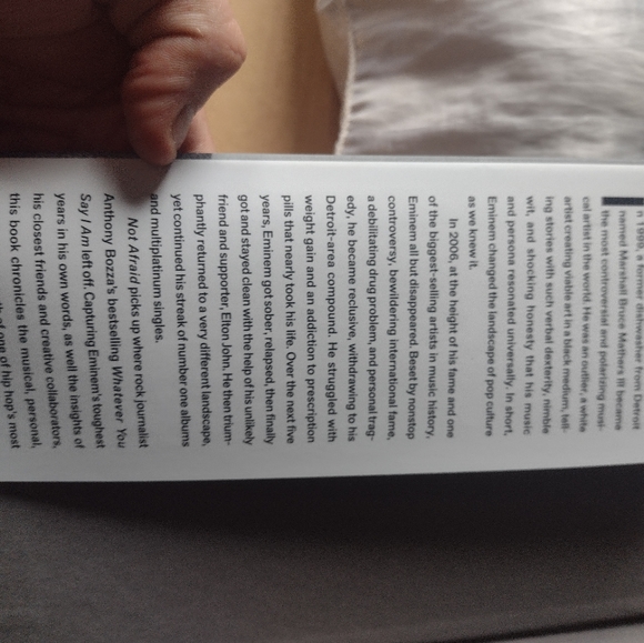 NEW EMINEM NOT AFRAID EVOLUTION Hardback Book 2019 by Anthony Boazza - Picture 6 of 11